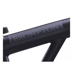 Adhesivo Cuadro Brompton Logo - Negro Edition