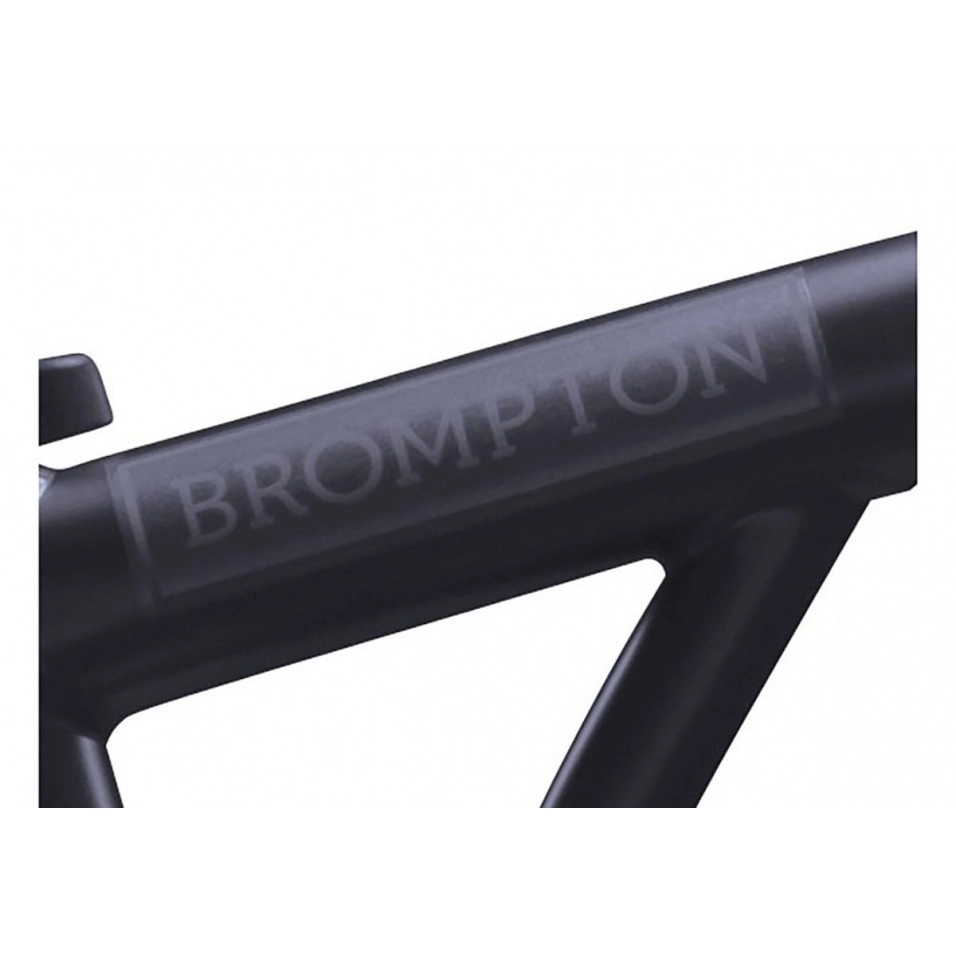 Adhesivo Cuadro Brompton Logo - Negro Edition 1 Adhesivo Cuadro Brompton Logo - Negro Edition