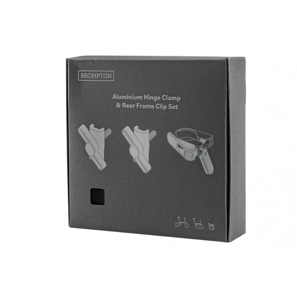Juego Brompton De Abrazadera Y Cuadro Trasero En Aluminio 1 Juego Brompton De Abrazadera Y Cuadro Trasero En Aluminio