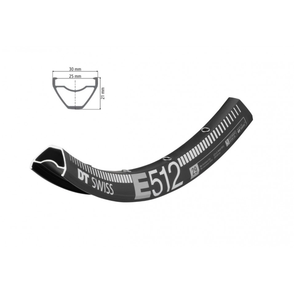 Dt-swiss Llanta Dt Swiss E512 R27 1 Dt-swiss Llanta Dt Swiss E512 R27