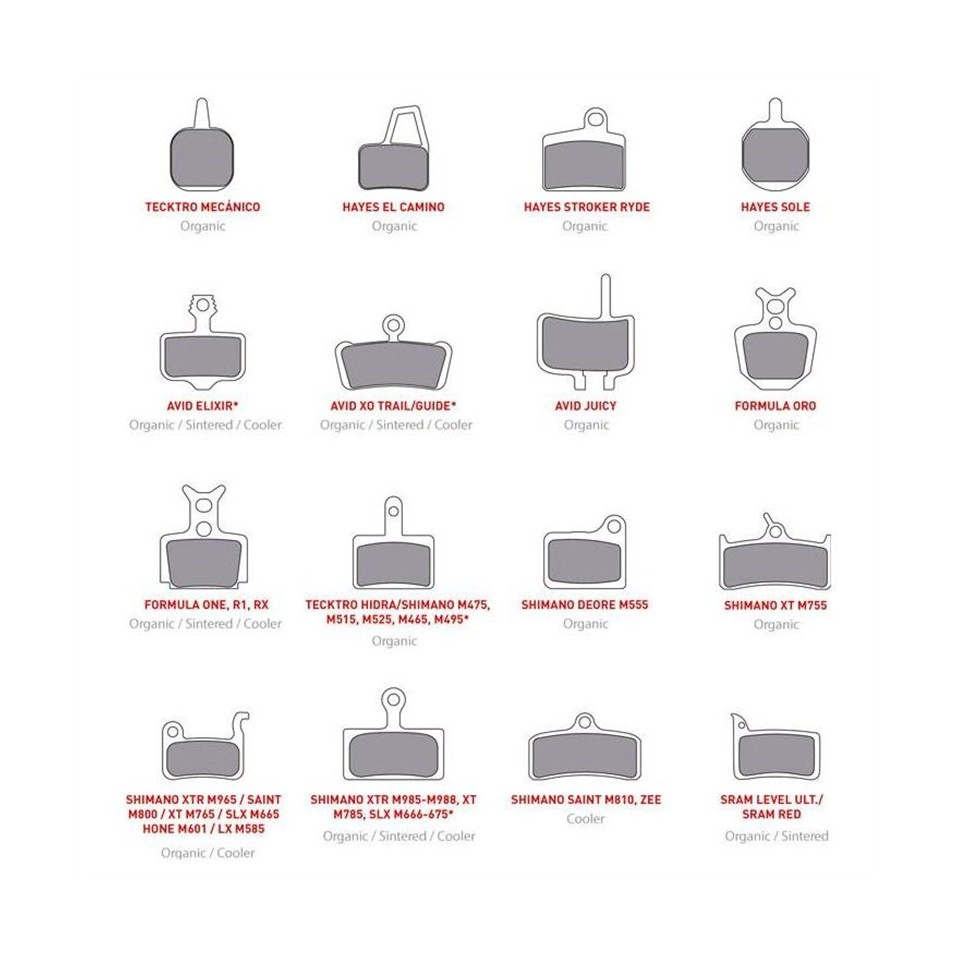 Pastillas Freno Onoff Hayes Sole 1 Pastillas Freno Onoff Hayes Sole