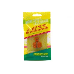 Pastillas Less Progressive Formula