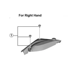 Tapa Cambio Shimano ST-EF505 9V